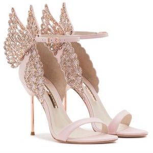 Sophia Webster Evangeline Sandal - Pink glitter